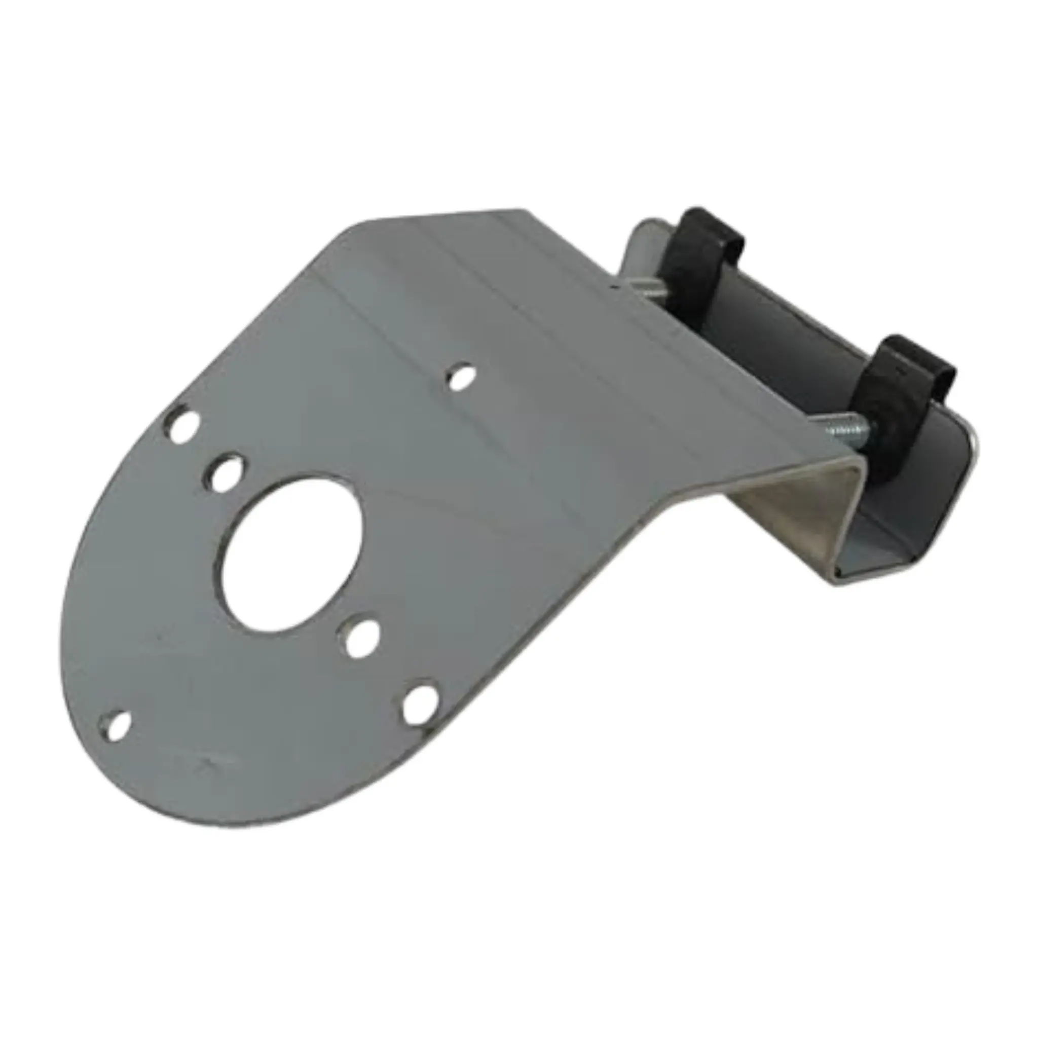 JML Kustoms Angled Outside-Facing Frame Light Bracket with Watermelon Hole, Stainless Steel Metal Clamp, Underglow Compatibility, Large Screw Holes