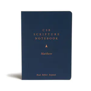 USED-CSB Scripture Notebook, Matthew: Read. Reflect. Respond. by Csb Bibles by Holman (Paperback)