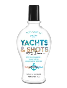Tan Asz U Yachts & Shots 400X Bronzer 7.5 oz Body Care Lightweight