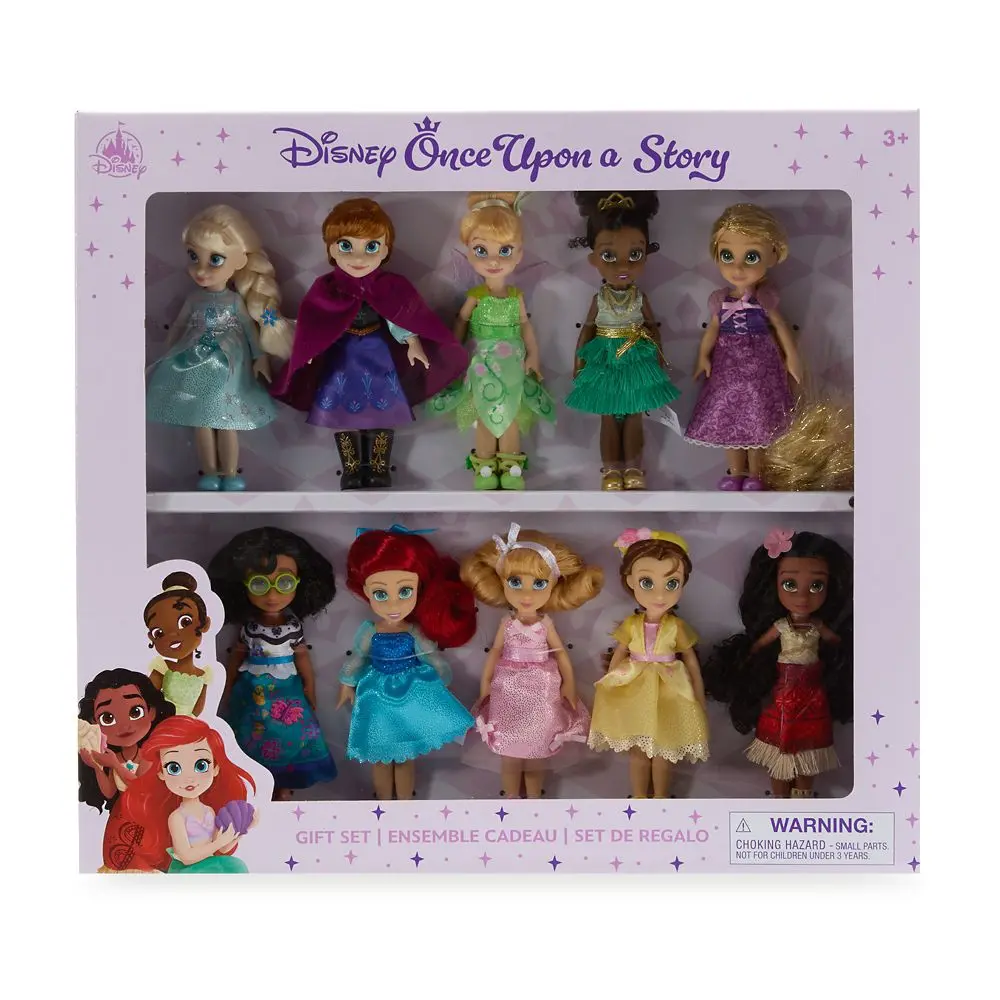 Disney Store Disney Once Upon a Story Collection Mini Doll Gift Set – 5''