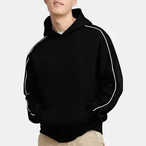 Unisex Hooded Sweatshirt Oversized Hooded Sweater Retro Thick Hooded Sport Shirt Pullover Loose-Fit Retro Long-Sleeved Top Cotton Hooded Sweatshirt Suitable For Men Couples Winter Autumn Sports University Style And Streetwear Combinations