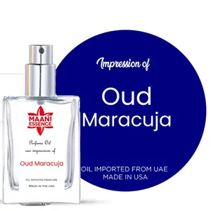50ML Maani Essence Passion Fruit Oudh , Our Impression of Oud Maracuja , Eu Da Parfum , Long Lasting 12-14 Hours Made in USA