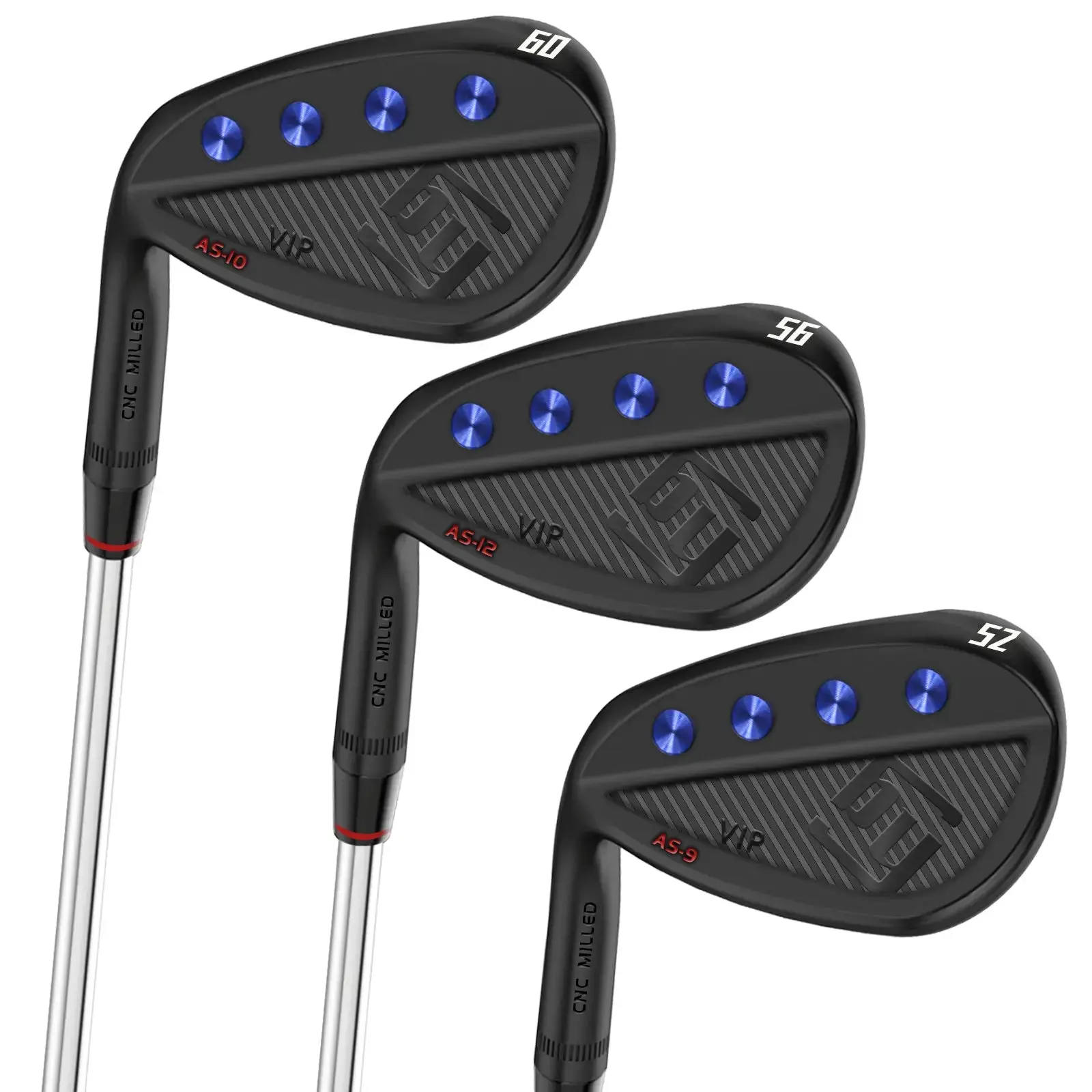 Yamato Left Hand Golf Wedge Set 52° 56° 60° 72° – Forged Spin Control