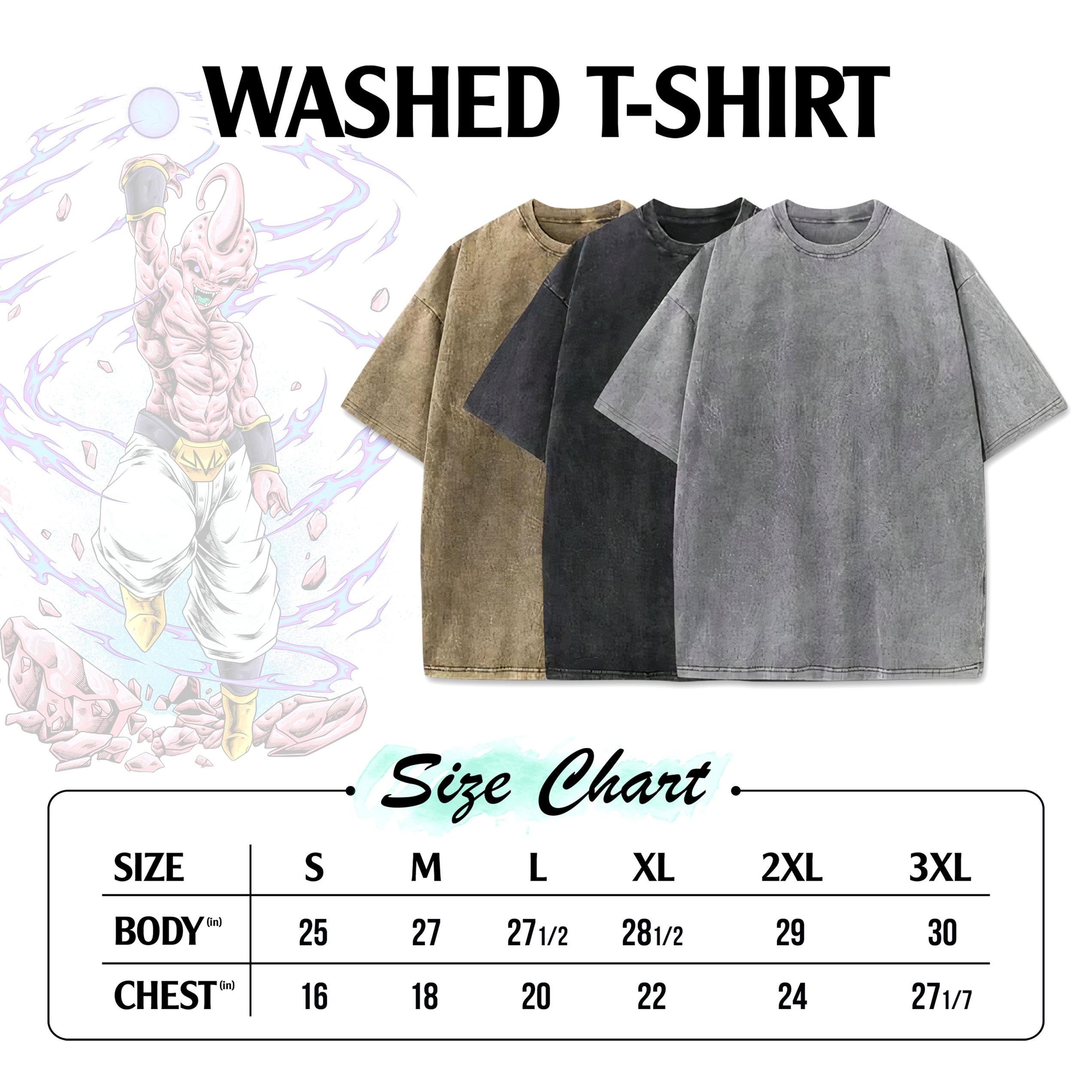 Broly Purple Legendary Super Saiyan Vintage Acid Wash Anime T-Shirt Black Graphic Tee