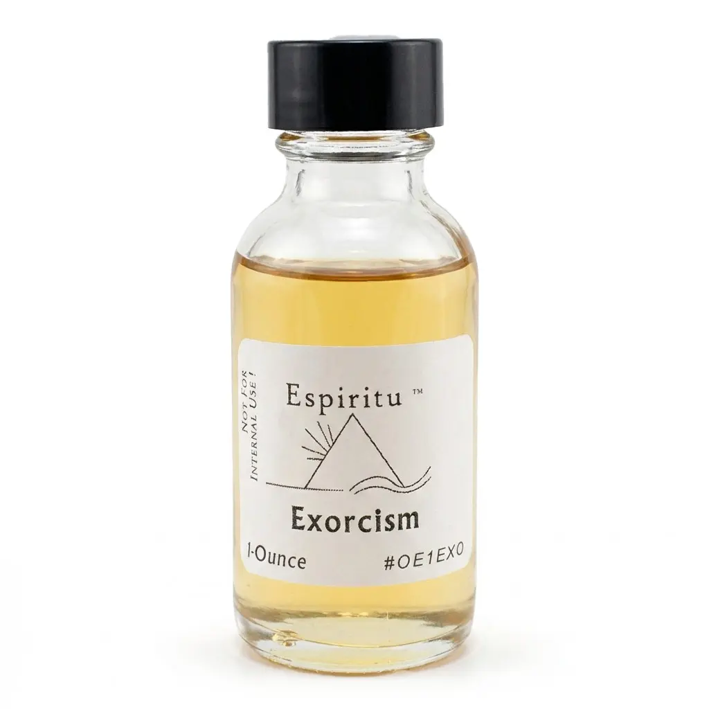 Espiritu Exorcism Oil 1oz — Ritual Fragrance for Banishing &amp; Spirit Removal