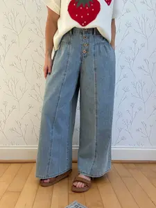 Breezy Blues Wide Leg Pants