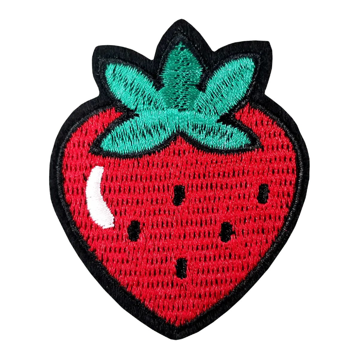 Juicy Strawberry Iron/Sew On Patch