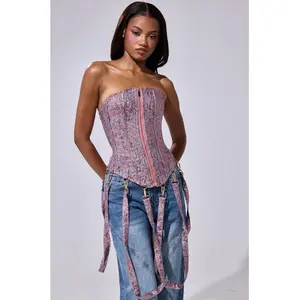 NO COMPETITION BROCADE CORSET