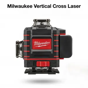 Milwaukee M12 cordless laser level with crosshairs is suitable for interior decoration and tile laying.  it offers an accuracy of up to 0.2 mm/10 meters, a 4-degree self-leveling range, and a battery life of up to 8 hours.Battery and charger are included.