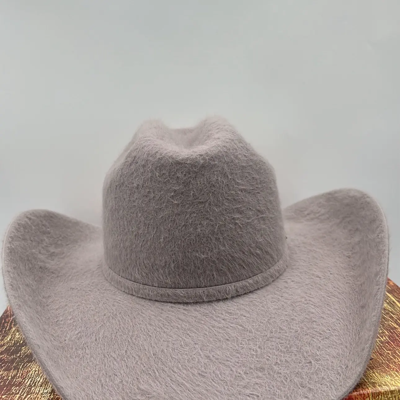 Cuernos Chuecos 30X Grizzly Felt Hat Mist Grey