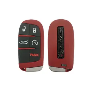 Red SRT Hellcat Key Fob Redeye Demon Trackhawk TRX For Dodge，Red SRT Hellcat Key Fob Shell For Redeye Demon Trackhawk R/T 345 HEMI For Dodge