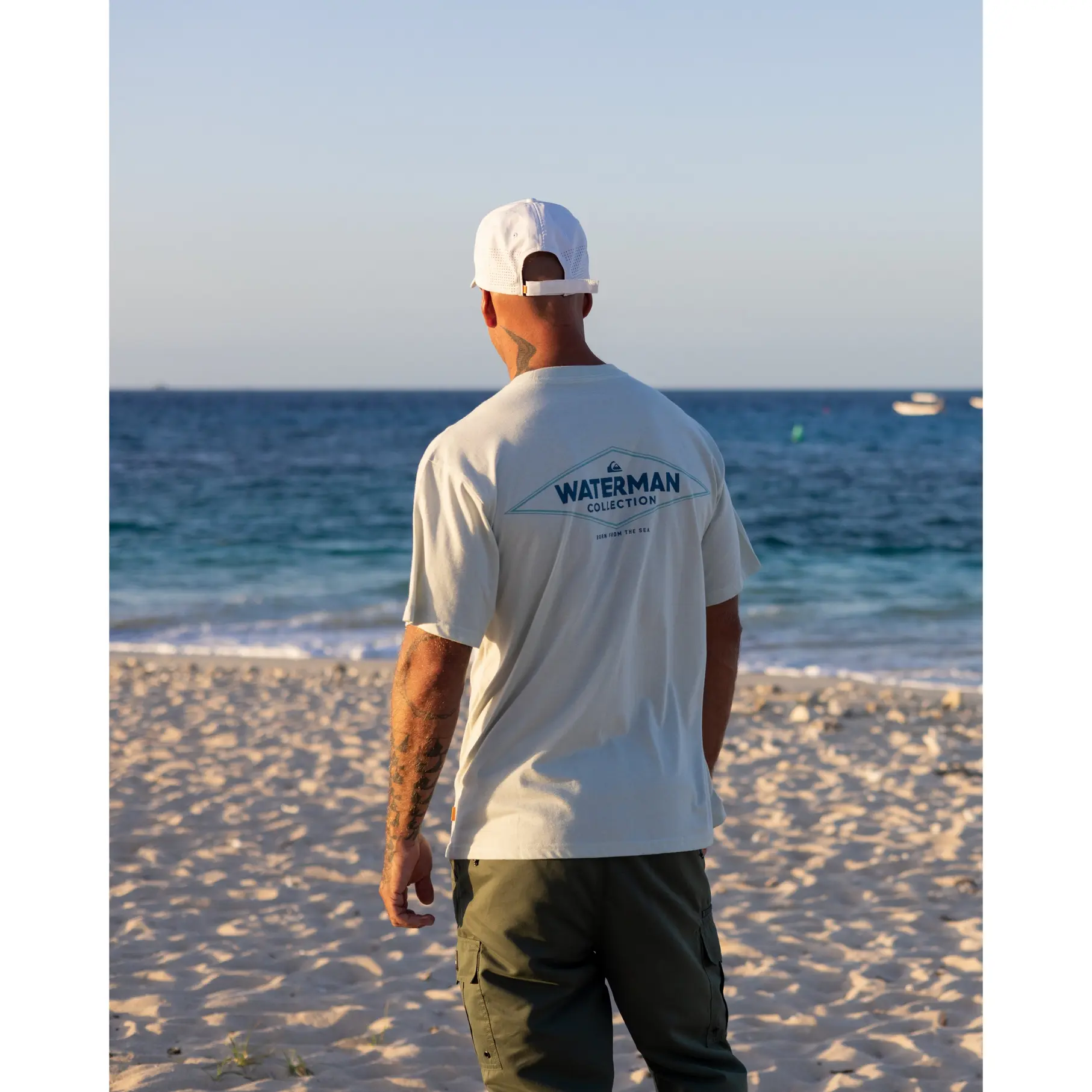 Quiksilver | Waterman Diamond Classic T-Shirt | Premium Everyday Essential | Everyday Wear