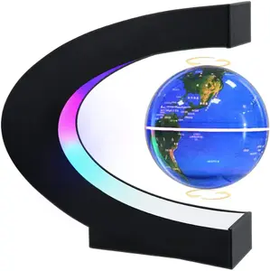 Magnetic Levitating Globe with LED Light - A Stunning Tech Gift for All Ages, Perfect for Home and Office Decor