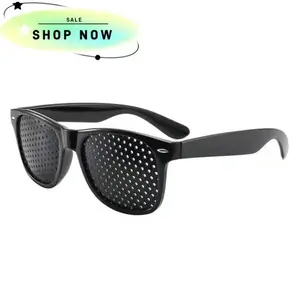 Anti-myopia Astigmatism Glasses With HolesVisionCorrection Fatigue Pin Hole Glasses For MenWomenEyesight Improvement Natura stylish specs vision correction glass