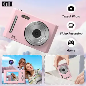 Multifunctional Digital Camera, 2.4 Inch Mini Camera, 1080P Auto Digital Camera, HD Video Recording, 8x Digital Zoom, USB Charging, Portable Travel Camera, Gift