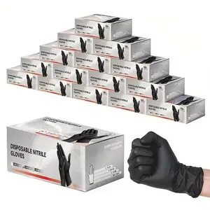 100PCS/50PCS-Disposable nitrile gloves, suitable for cleaning kitchens, tattoos, hair dye, beauty salons, and cleaning products