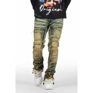 Shake Tint Stacked Flare Jean