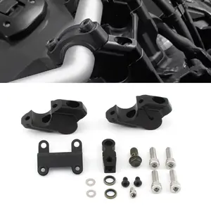 Motorcycle Handlebar Height Adjustment Bracket Made of Aluminum Alloy, Adjustable Raised Handle Support for Yamaha Mt-07 2021-2022