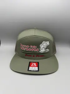 "Bass Strike" - Richardson 7 Panel Snapback Mesh