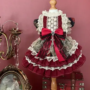 Christmas Court Nocturne Radiant Handmade Evening Gown with Pet Princess Design - Perfect for Parties and Holidays