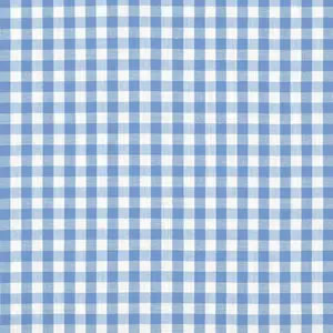 $50 Whole 8 Yard Cut - Blue Gingham Seersucker - 100% Cotton by POP!