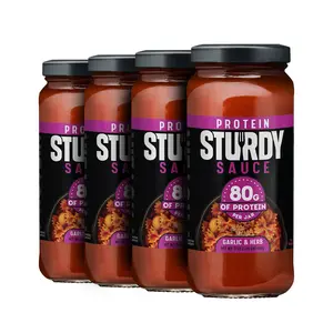 High-Protein Pasta Sauce Garlic and Herb 4 Pack