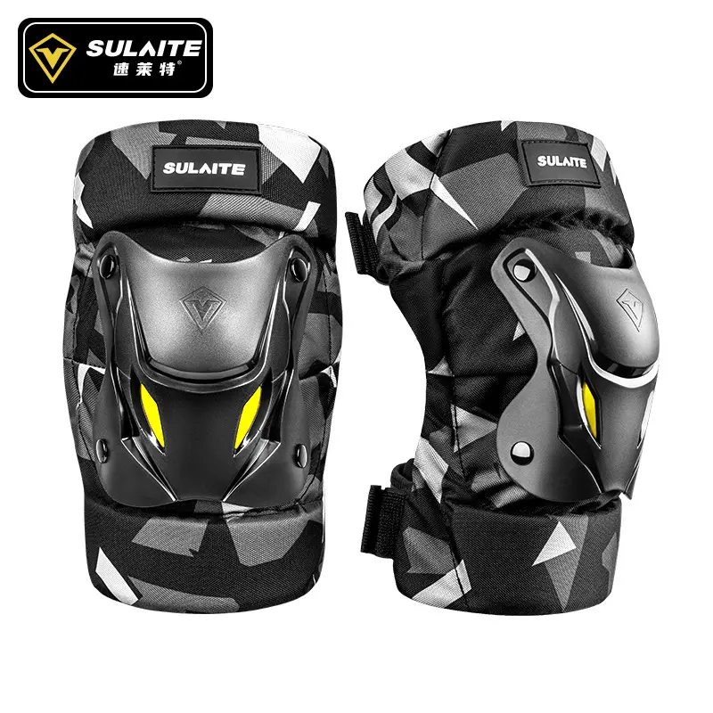 SULAITE motorcycle riding men and women knee pads elbow pads electric motorcycle breathable riding equipment protective gear