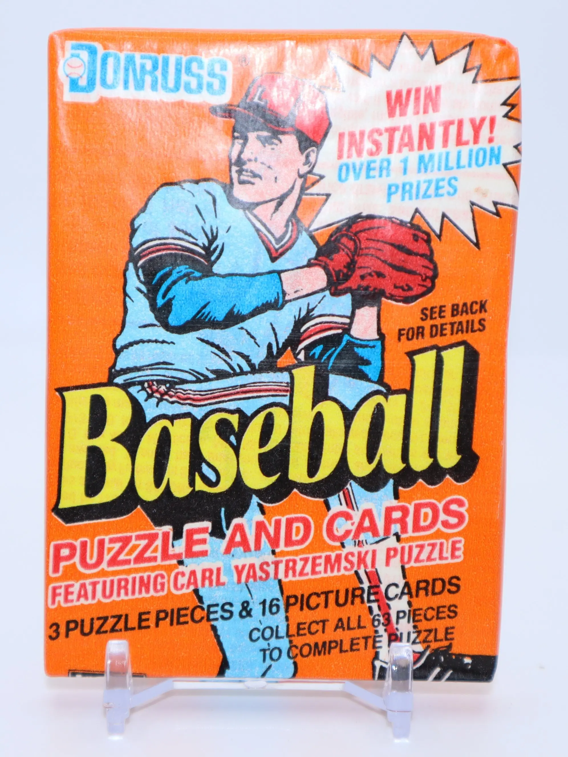 1990 Donruss Baseball Wax Pack (16 Cards), Sports Card Packs, Collectible Sports Cards, Trading Cards
