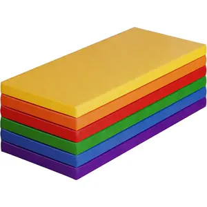 Nap Mats, 6Pcs Toddler Nap Rest Mats for Daycare Preschool, Kids Rest Mat 2 Inch Suitable for Girls Boys, Toddler Portable Bed Great for Travel,Home,Preschools and Daycares