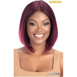 Beginner friendly Glueless Bob Wig/ No Glue/ 5 min Install/ Natural Look / Zero maintenance/Aviana