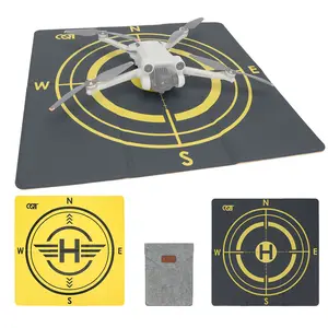 Drone Landing Pad Universal Waterproof Weighted Portable Fast-Foldable Helipad Launch for DJI Mavic Mini 3 4 Pro/Mini 2 SE/Air 2 2S/Mavic 2 3 Pro/DJI NEO FLIP/Holy Stone/FPV/Avata/RC Quadcopters Accessories