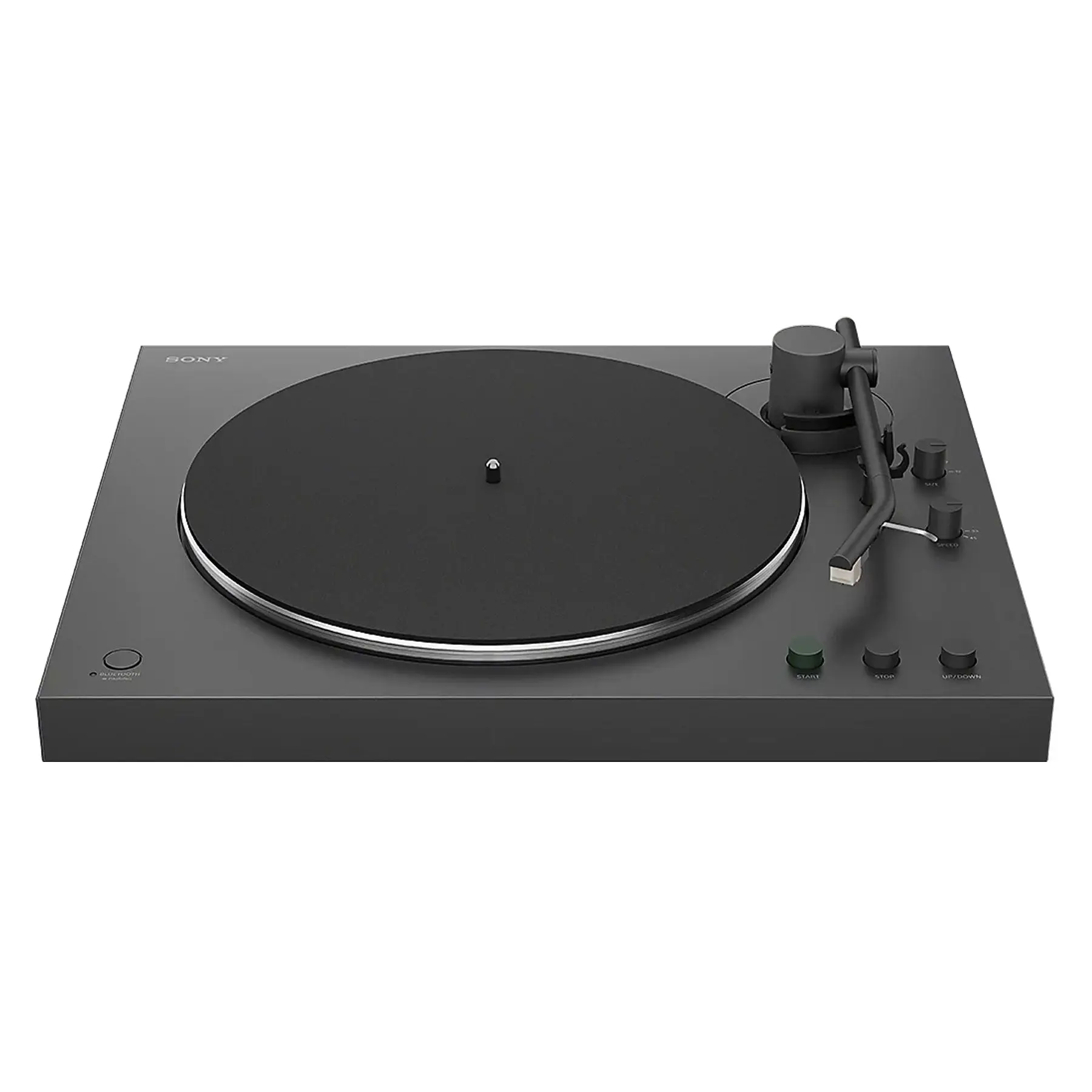 Sony PS-LX3BT Automatic Record Player - Minimalist Design, Bluetooth Connectivity, Tonearm, USB Output, Dust Cover, 17" (W) X 4 5/8" (H) X 14 1/2" (D), Plastic