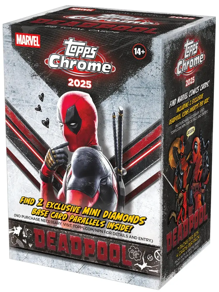 2025 Topps Deadpool Chrome PACK!!!!
