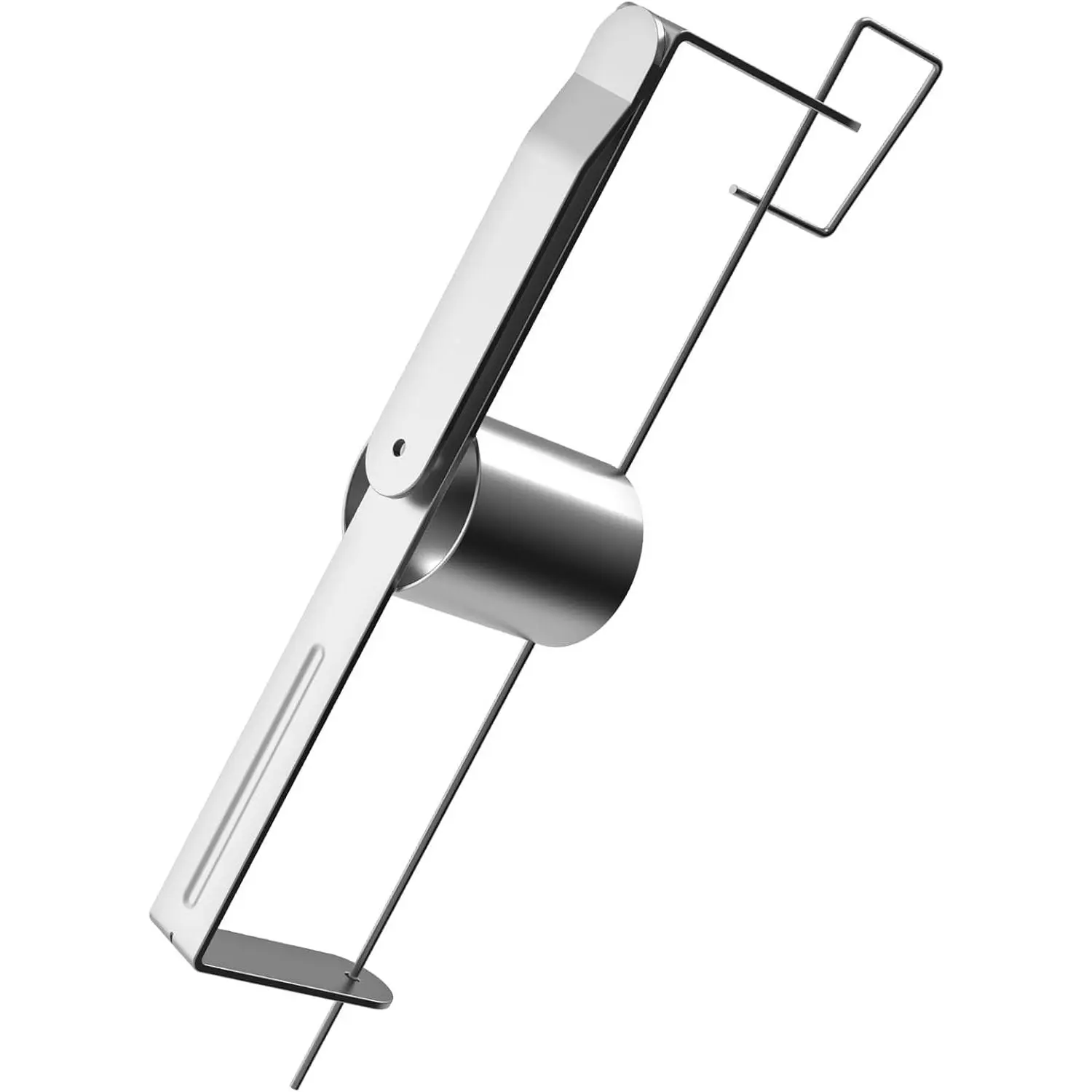 Heavy Duty Drywall Tape Holder, Drywall Tape Reel Dispenser Holder, Quick Loading Retaining Pin & Easy-to-Use Belt Clip,  Coated Rust-Proof Steel, Holds up to 500  of Tape