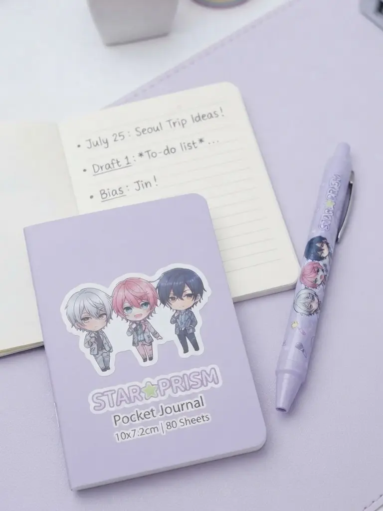 Custom Kawaii Mini Notebook / Journal (Personalized Stationery)