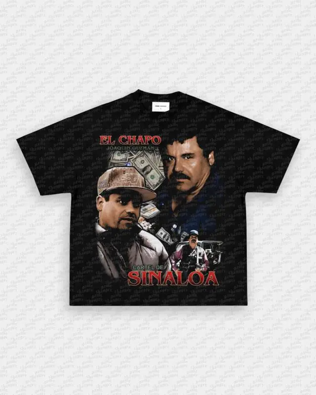 El Chapo Sinaloa T-Shirt – Unisex Streetwear Shirt for Men & Women, Halloween Graphic Tee, Classic Crew Neck Top, Cultural Casual Soft Fabric Shirt