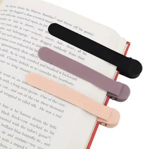 3pcs Automatic Silicone Bookmarks for Reading, Cute and Unique Book Markers for Women, Men, Kids, Book Lovers, Perfect Reading Accessories Gifts