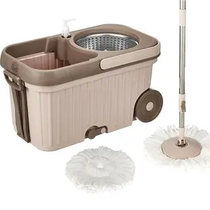 Elite Spin Mop with Steel Wringer & Refills