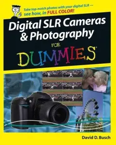 USED Book - Digital SLR Cameras & Photography for Dummies by David D. Busch (Paperback) - english