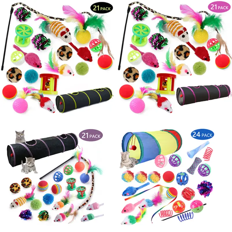 Cat Tunnel Dog Training Tunnel - Foldable Storage Tunnel for Cat Interactive Toys, Ideal for Pet Training and Play