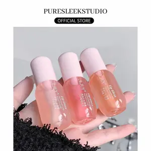 Lip Glaze- 3-in-1 Balm + Oil + Gloss - Nourishing Lipgloss - Long-lasting Shine & Hydration Moisturizing Hydrating Glossy Lip Stick for Girls & Women Plumping Lip Plumper Gift for Fall Christmas Lipstick Skincare Hydrate Lip Serum Makeup Tinted