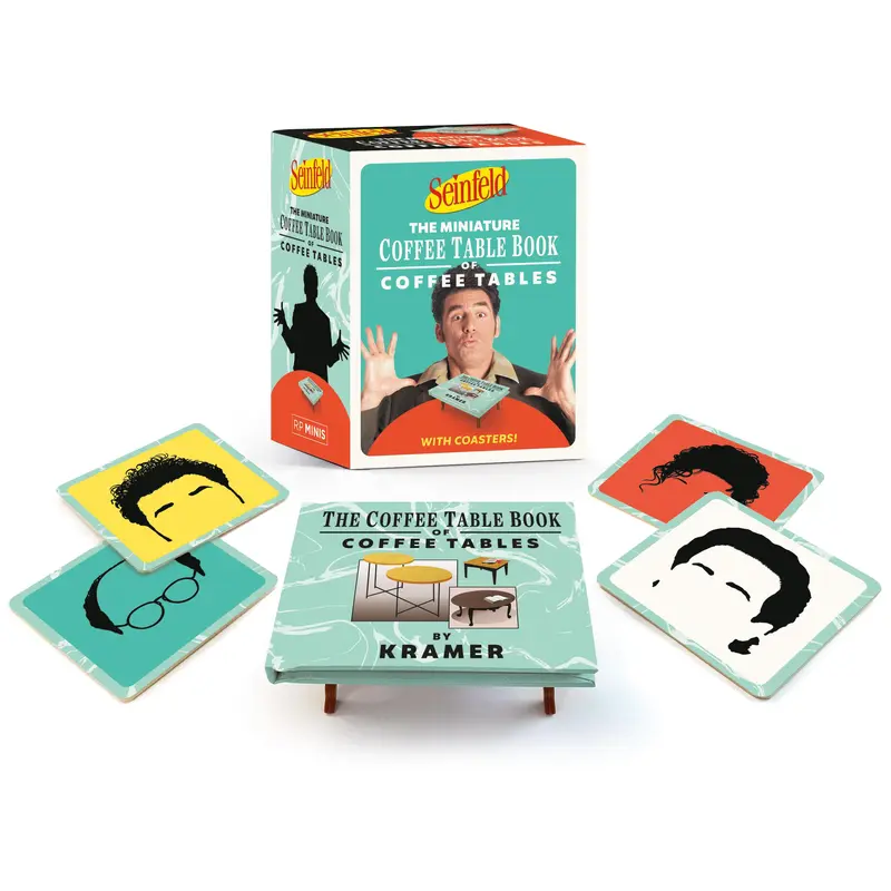Seinfeld: The Miniature Coffee Table Book of Coffee Tables by RP Minis [Novelty Gift]