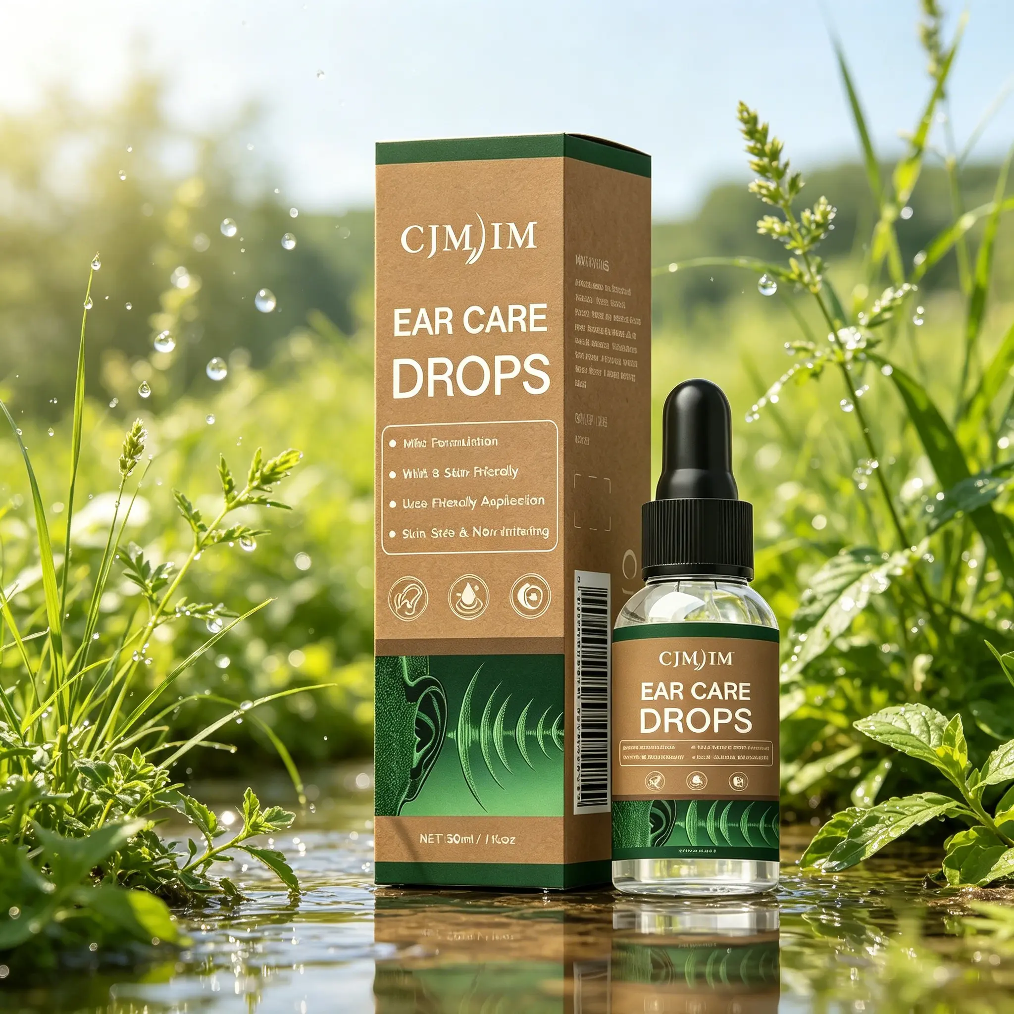 Ear Care Drops 30ml – Milk Formulation for Gentle Ear Cleaning – Safe & Non-Irritating – Softens Earwax & Relieves Itching – Daily Ear Hygiene Drops for Adults