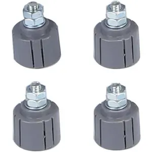 4Pcs Round Grey Magnet for Magnetic Limit Switch Sliding Gate Opener, Durable Replacement Gate Opener Accessories