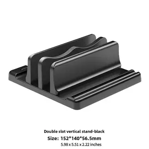 Universal Laptop Stand Holder Compatible Macbook iPad Tablet Organizer, Laptop Stand With Storage, Vertical Storage Rack for Easy Access, Durable Design, Laptop Computer Tray, Laptop Stand For Desk