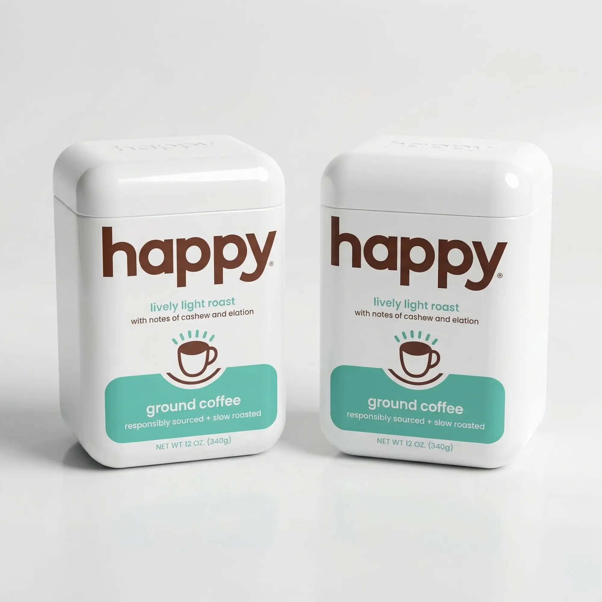 Light Roast Ground Coffee 2-pack Specialty Grade Arabica Premium Arabica Beans