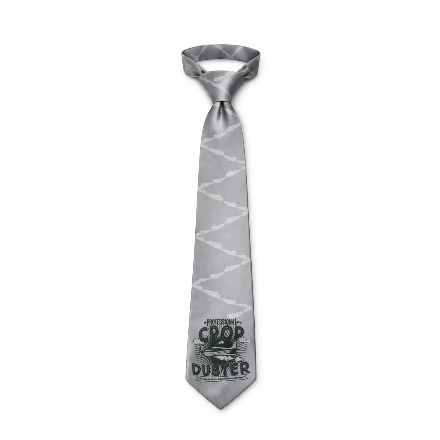 Professional Crop Duster Necktie Funny Neckties for Men Farting Tie Mens Novelty Ties Fart Dad Tie Funny Ties