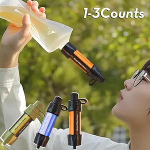 Mini Water Filter, Outdoor Water Filter, Personal Water Filter, Portable Filter Straw, Straw Water Filter, Survival Filter Portable Gear, Emergency Preparedness, Hiking Essentials, Drinking Water Supply
