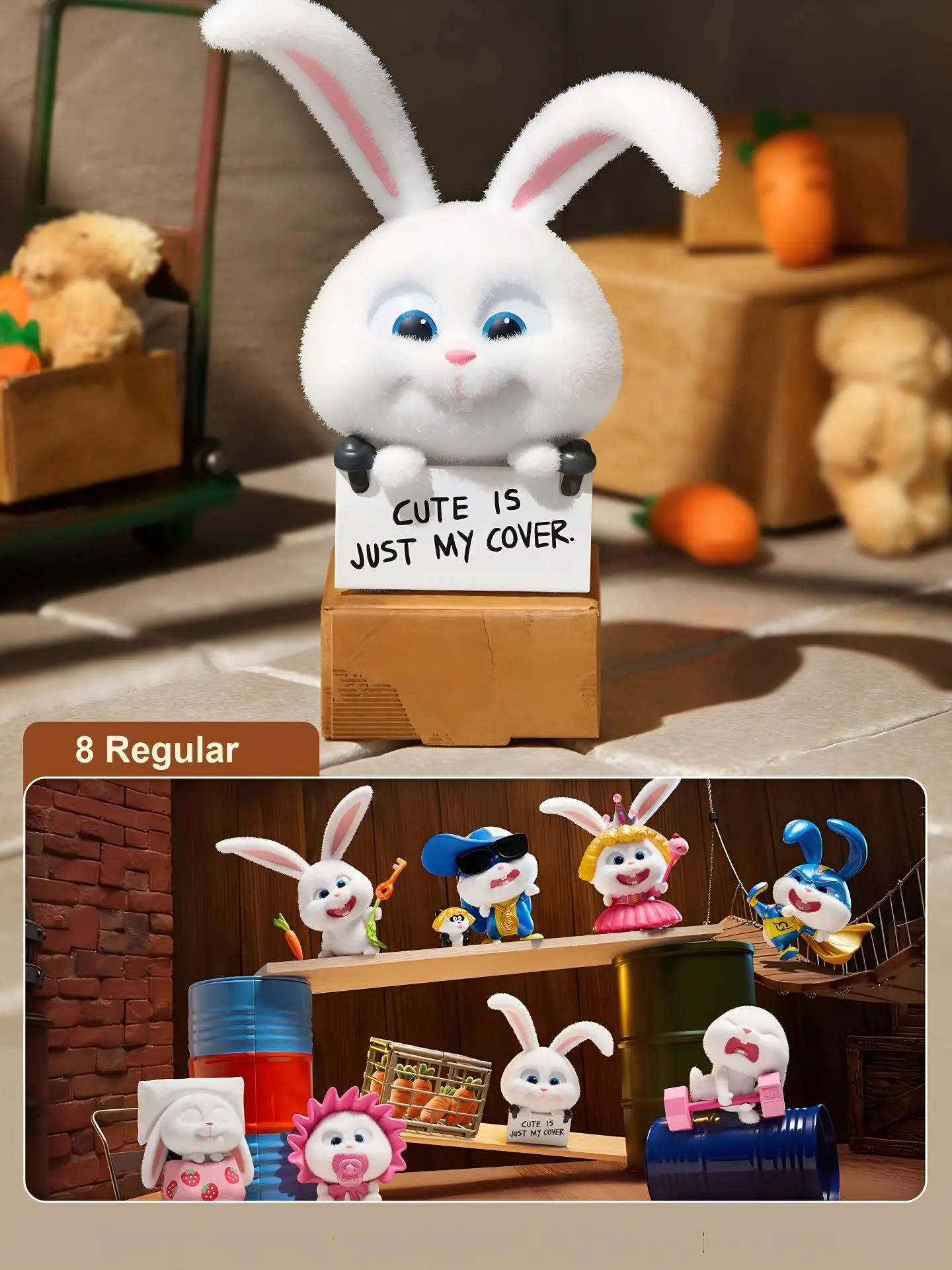 The Secret Life of Pets: Snowball Series Figurine Blind Box - TikTok Shop