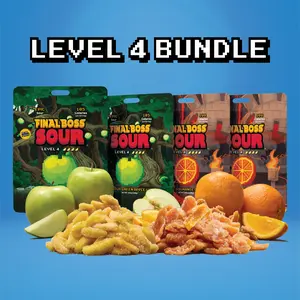 Final Boss Sour - Level 4 Bundle (Oranges & Apples) (4-Pack)